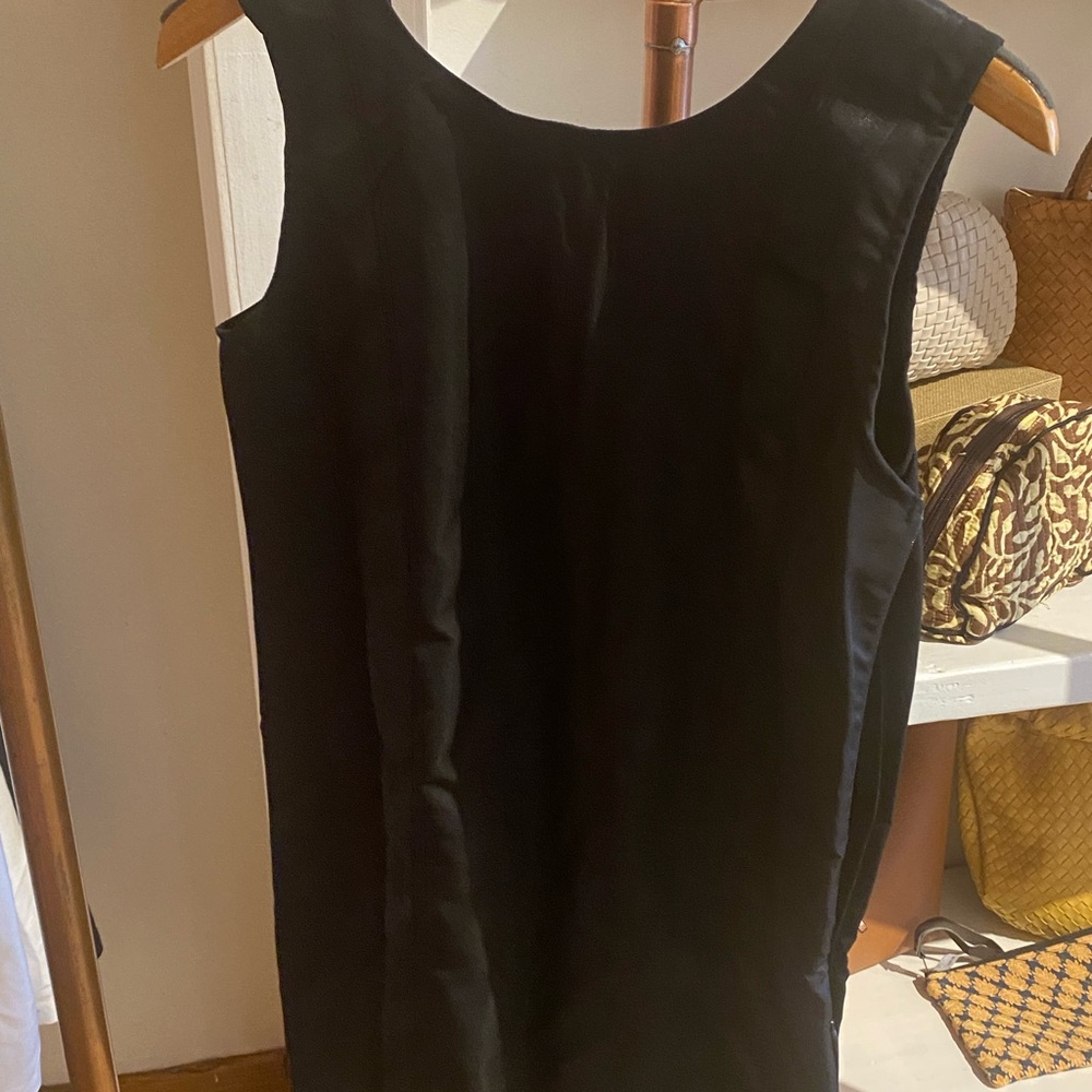 Black Asymmetrical Dress - Picture 3 of 9